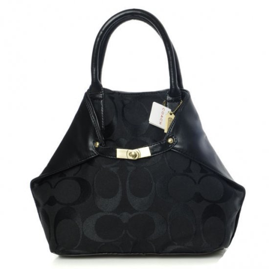 Coach Lock Small Black Totes BAM | Women